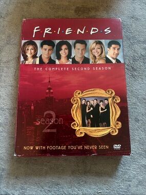 FRIENDS The Complete Second Season DVD Box Set - Red Cover
